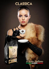 NIK CAFE' – Classico blend – gebrande koffiebonen. Zijne Excellentie, de stoere. 100% robuust