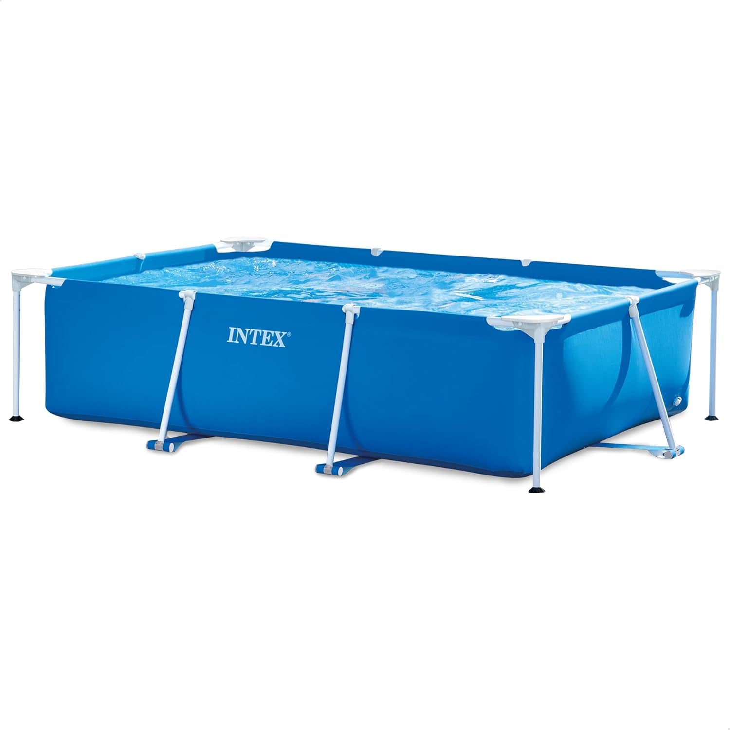 Intex 28271NP - Rechthoekig bovengronds zwembad met frame, 2282 l, staal en PVC, blauw, 260x160x65 cm