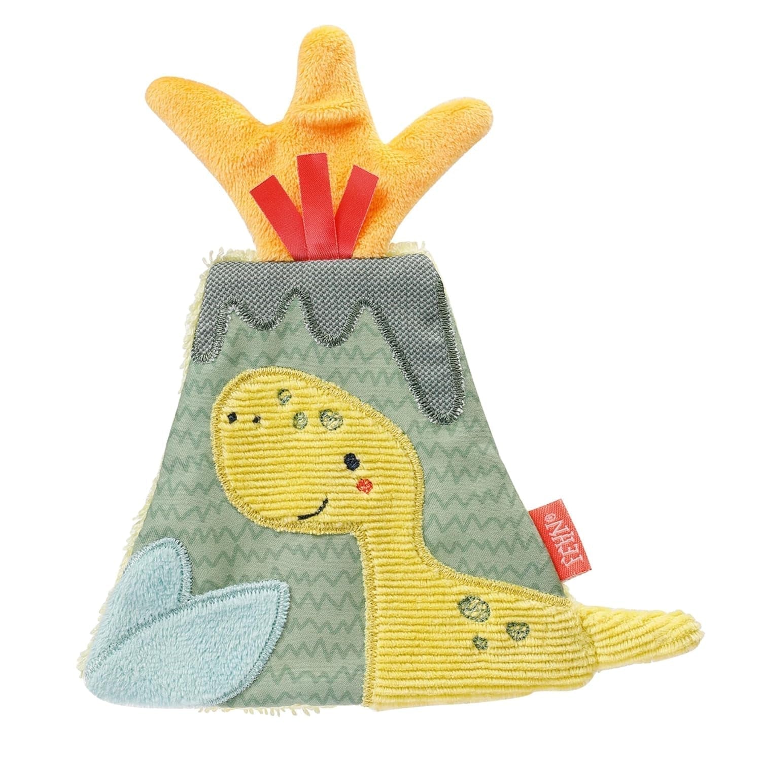Fehn Knettervis - Vang- en speelspeelgoed voor baby's - Vangdierenspeelgoed voor baby's - Motoriekspeelgoed en knetterspeelgoed voor baby's en peuters vanaf 0+ maanden Babyspeelgoed Naty Shop Vulcan