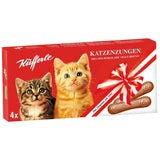 Küfferle kattentongen 10x75g multipack, melkchocolade, 10 stuks