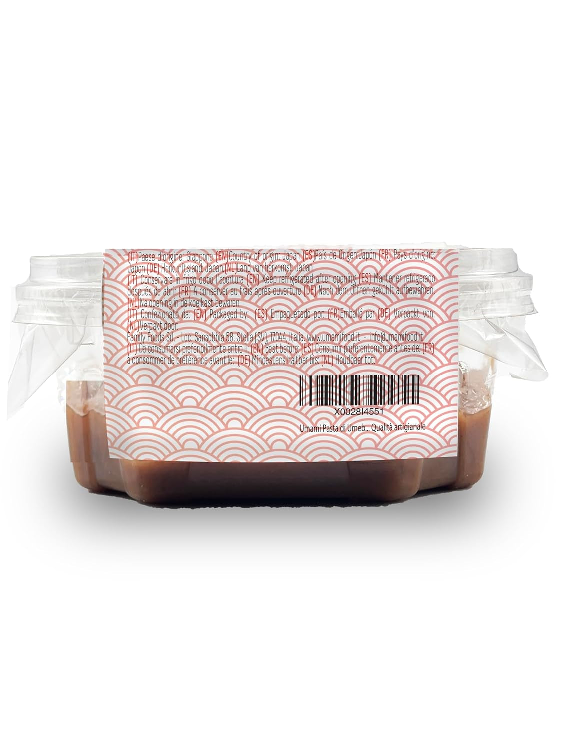 Japanse Umeboshi-Paste, Fermentierte Pflaumen mit Shiso, 150 g