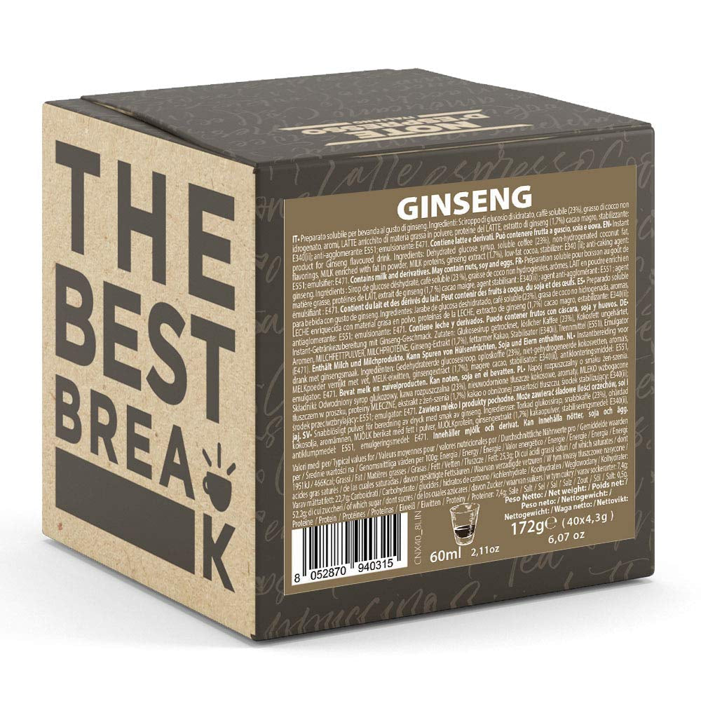 Direct oplosbaar product Ginseng-capsules 4,3 g x 40 capsules