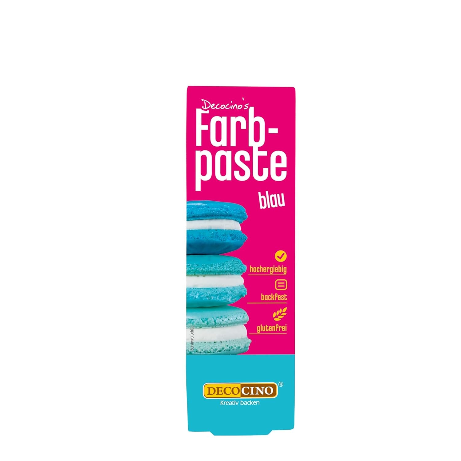 DECOCINO roze kleurpasta - 20 g - Kleurstof voor levensmiddelen, ideaal voor het kleuren van taarten, fondant en crèmes - Vrij van azo-vetzuren en gluten