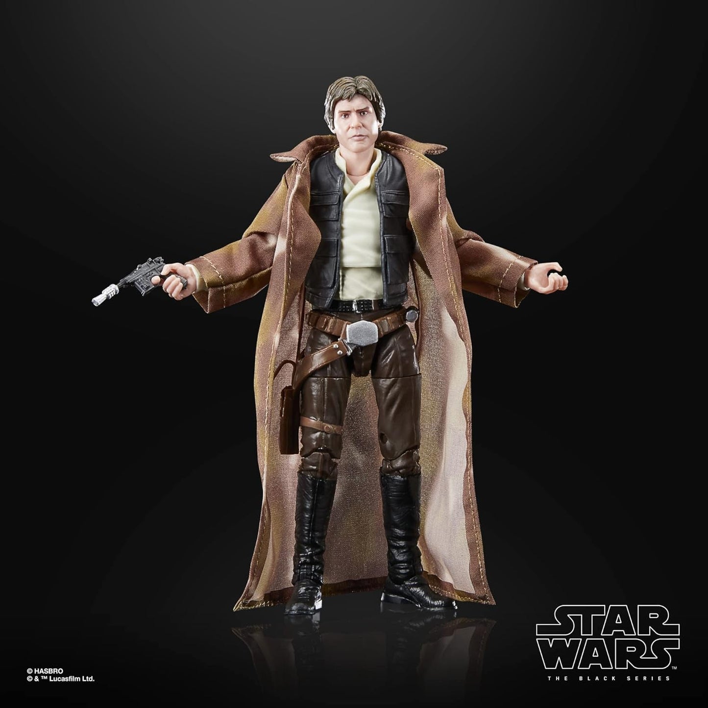 Star Wars Black Series Han Solo, 15 cm hoog actiefiguur Zu Wars: The Return of the Jedi Knight Actiefiguren Naty Shop