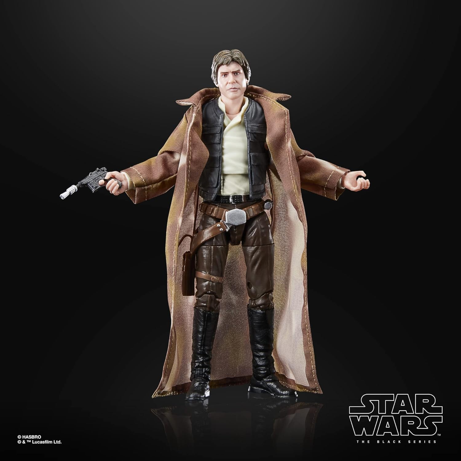 Star Wars Black Series Han Solo, 15 cm hoog actiefiguur Zu Wars: The Return of the Jedi Knight Actiefiguren Naty Shop