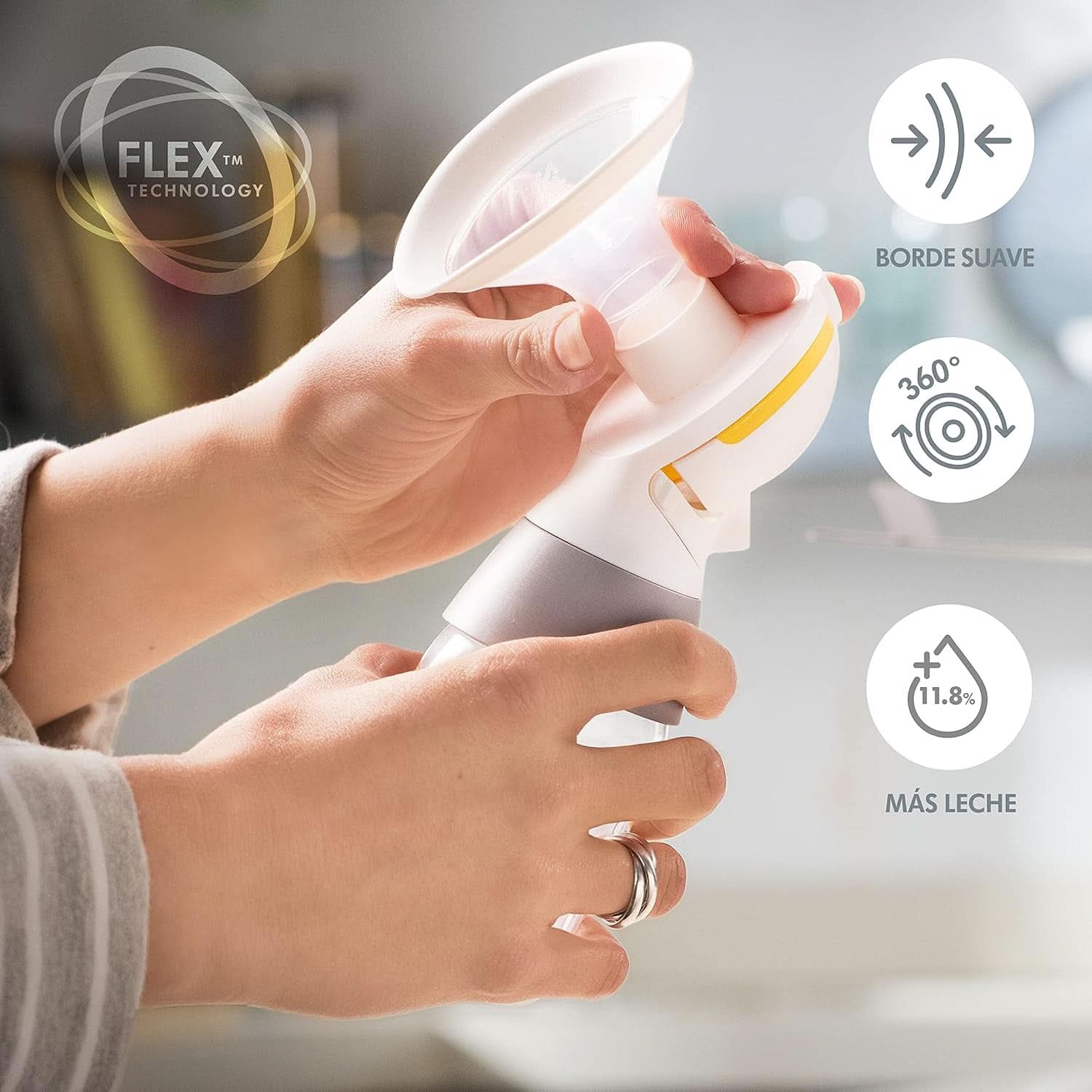 Medela Solo elektrische borstkolf, met Personalfit Flex-trechter en 2-fase-extractietechnologie Accessoires Voeding en borstvoeding Bebe Naty Shop