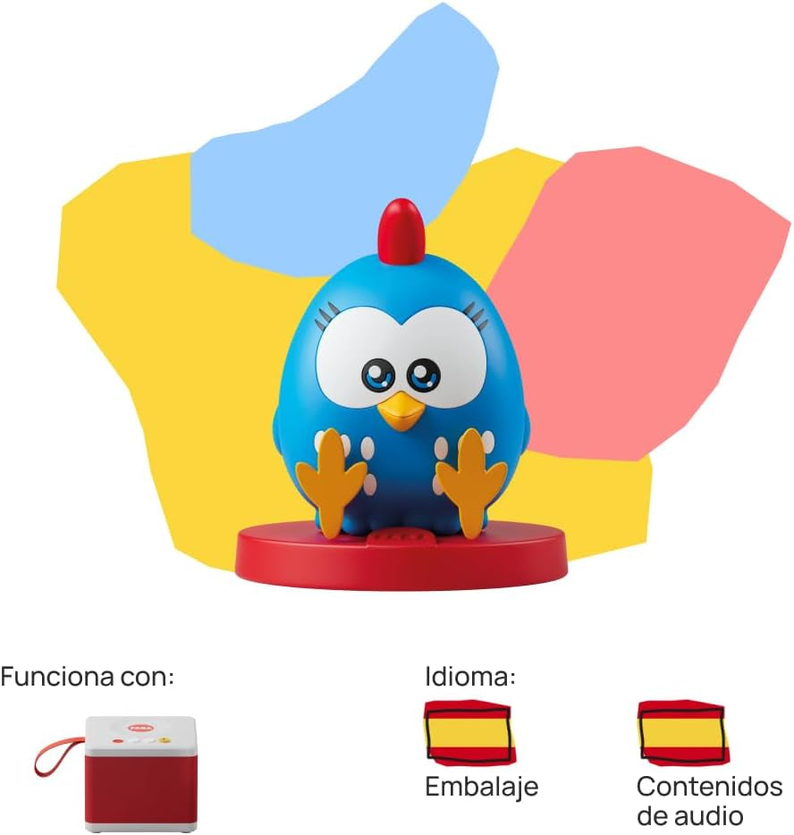 Karakter Sonoro - Hen Pintadita - Verhalen en geluidsverhalen voor meisjes en jongens van 2-4 jaar, speelgoed en educatieve inhoud in het Spaans Speelgoed Bebe Naty Shop