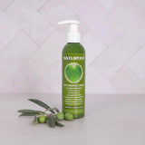 Natuurlijke tint CC-crème. Geen uitspoelbaar haarmasker. Voor droog en beschadigd haar. Herstelt en hydrateert. 96% natuurlijke ingrediënten. 200ml Naty Shop haarmasker
