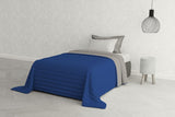 Italiaans beddengoed Estivo eenpersoonsbed, linnen, Aqua, 170 X 270 Cm
