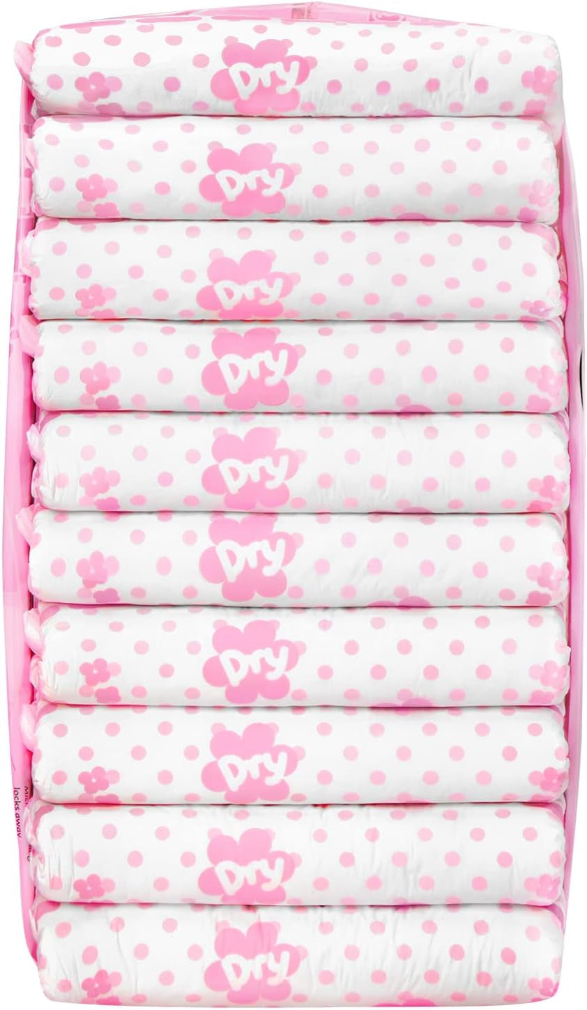 Luiers met print voor volwassenen 5500-5800 ml, 10 stuks - Baby Usagi (XL)