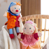 HABA Kasper handpop – Vanaf 18 maanden, Wasbaar op 30°C, Ideaal voor poppen- en rollenspel, poppentheater – 2011866001
