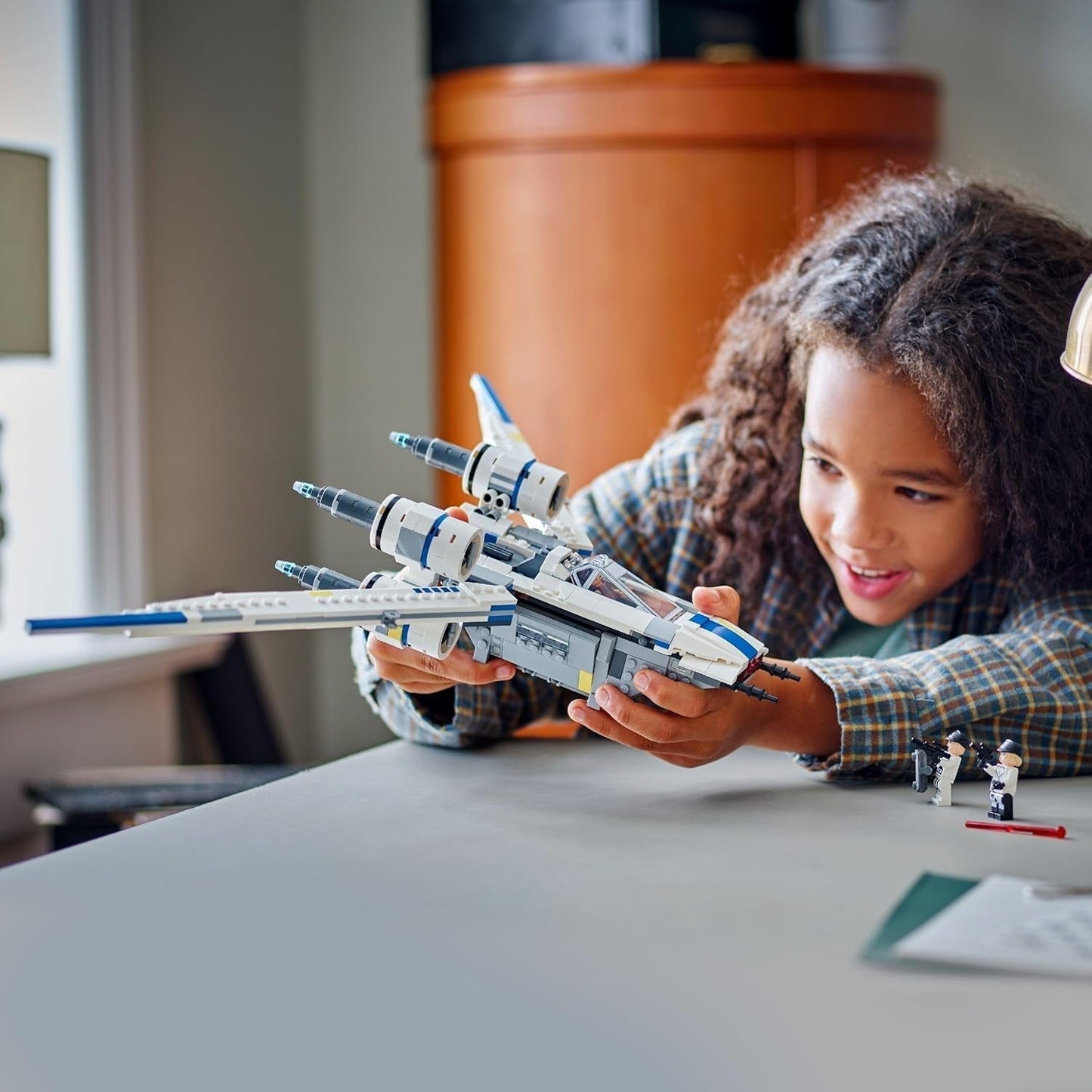 LEGO Star Wars 75399 Rebel U-Wing Starfighter - Speelgoed met zwenkvleugelfunctie en 3 minifiguren waaronder Cassian Andor en K-2SO droidfiguur - Cadeau voor jongens vanaf 8 jaar en Andor-fans seizoen 2 Bouwsets Beuche in LEGO-Store