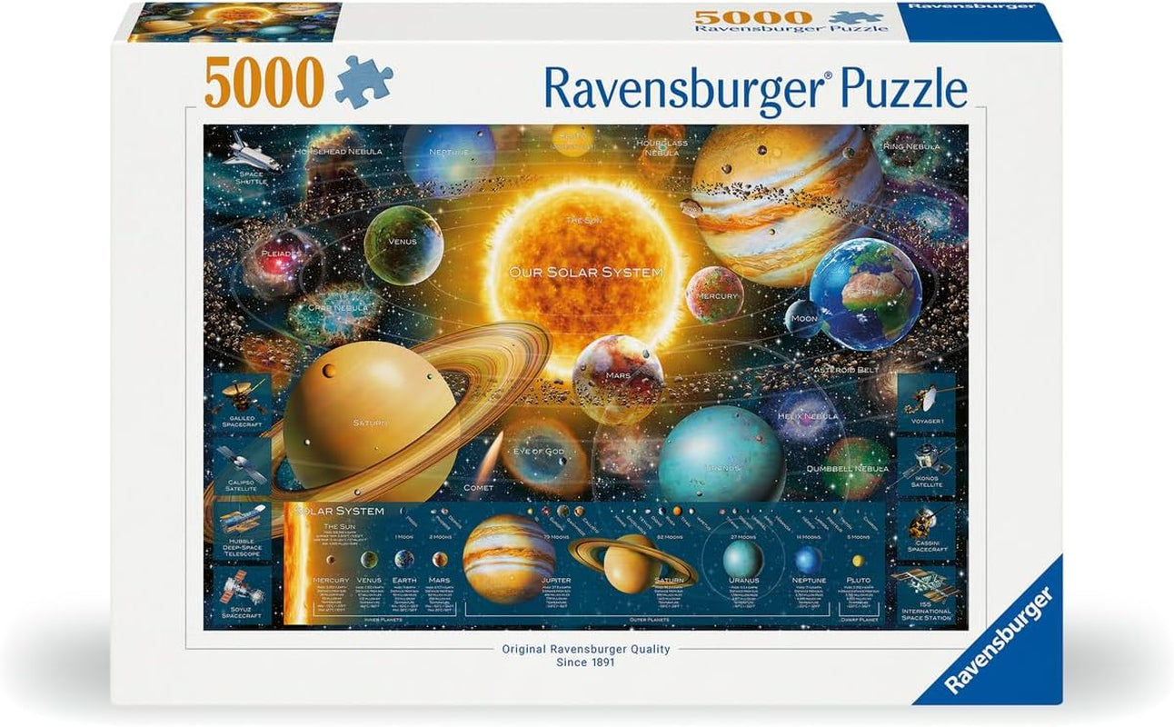 Ravensburger Puzzel 16720 - Planetair systeem - Legpuzzel van 5000 stukjes voor volwassenen en kinderen vanaf 14 jaar Puzzel Naty Shop