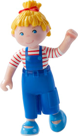 HABA 303672 - Kleine vriendjes - Conni | Schattige minipop vanaf 3 jaar | Duurzame plastic opvouwbare pop voor langdurig speelplezier | Cadeau voor alle fans van Conni Papusi Naty Shop Default-titel