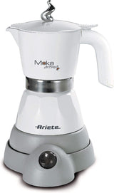 Ariete 1358 Moka Aroma, Elektrische espressomachine, 480 W, 2/4 espressokopjes, Zwart