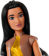 Mattel Disney Toy Raya gelede pop met kleding en accessoires Op Disney-film geïnspireerd cadeau voor kinderen HLX22