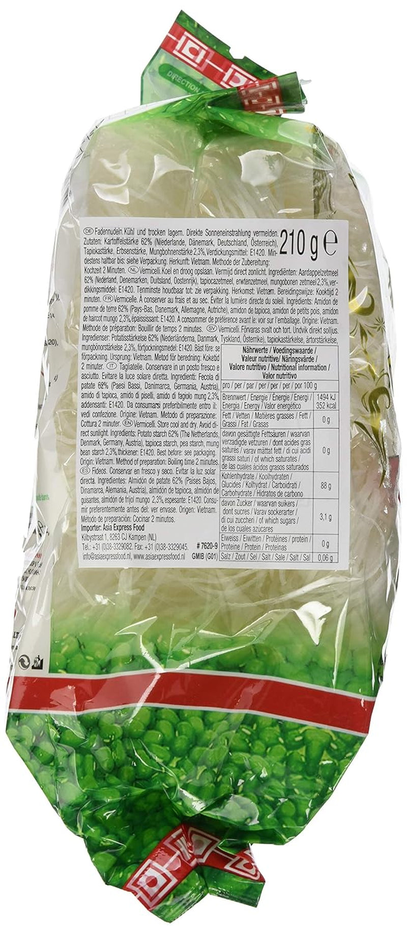 ACECOOK - Vermicelli met bonen GD - (1 X 210 GR)
