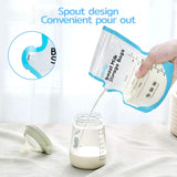 Edibaby, Zakjes voor moedermelk, 100 stuks, Gesteriliseerd, zonder BPA Accessoires Voeding en Borstvoeding Bebe Naty Shop