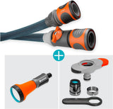 Textielslang Gardena Liano Xtreme 1/2", set 10 meter + binnenadapter