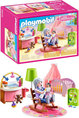 PLAYMOBIL poppenhuis 70209 Jeugdkamer met meisjesfiguur en accessoires, vanaf 4 jaar Poppenhuizen Naty Shop Kinderkamer
