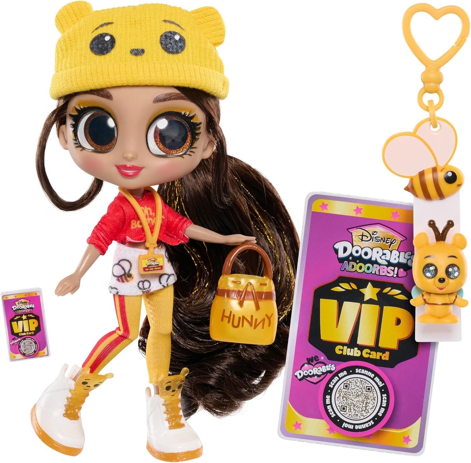 Disney Doorables Adoorbs Series 1 verzamelpoppen met accessoires, 14 cm, modepop, speelgoed vanaf 5 jaar, gewoon spelen