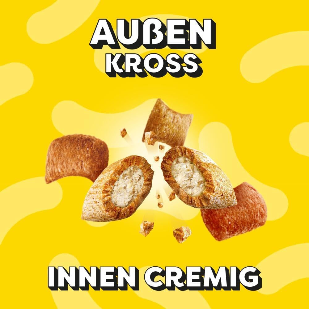 DREAMIES SHAKE UPS Multivitamine Zeevruchtenfestival Kattensnoepjes in geportioneerde zakjes - 55 g (6 zakjes)