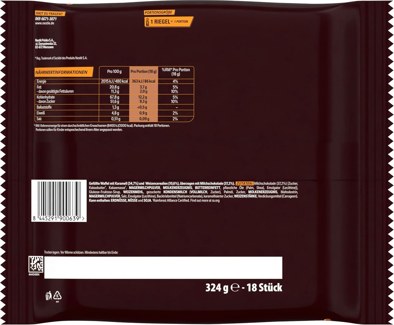 LION MINIS XXL-verpakking van 2 (1 x 324 g)