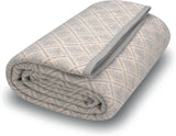 ACUSHLA 200,7 x 160 cm, 1,7 kg, deken, wollen deken, warme reisdeken, gebreide deken, decoratieve dekens voor bank, stoel, bank, bed, woonkamer, camping, geschikt voor alle seizoenen WW203 bedden en hoezen Besuche den ACUSHLA-Store grijs geruit patroon 011 79" X 63"