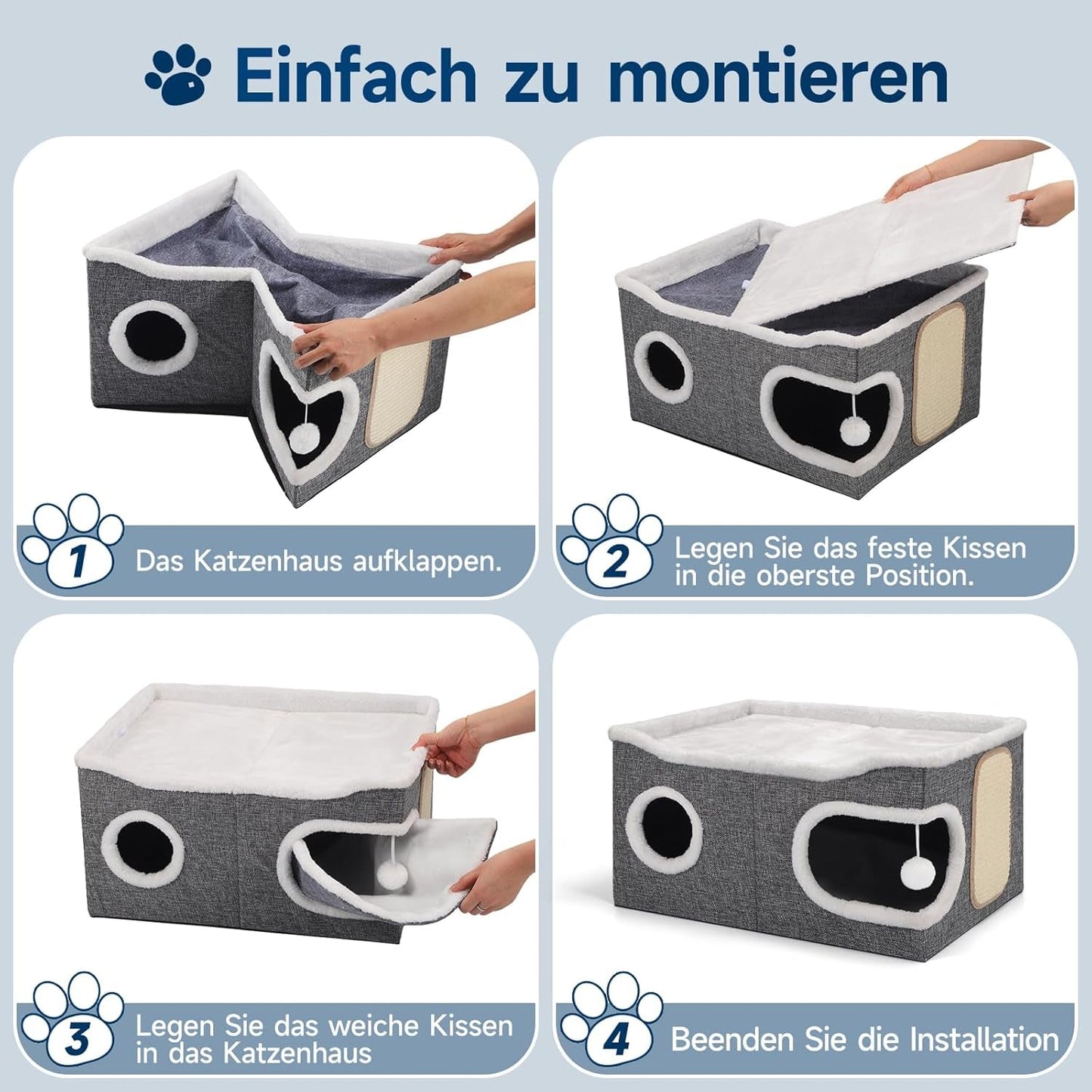 Dekens en meubels, Huisdieren, Grotten & Huizen, Katten, Kattenbedden, Katten - bedden, matrassen
