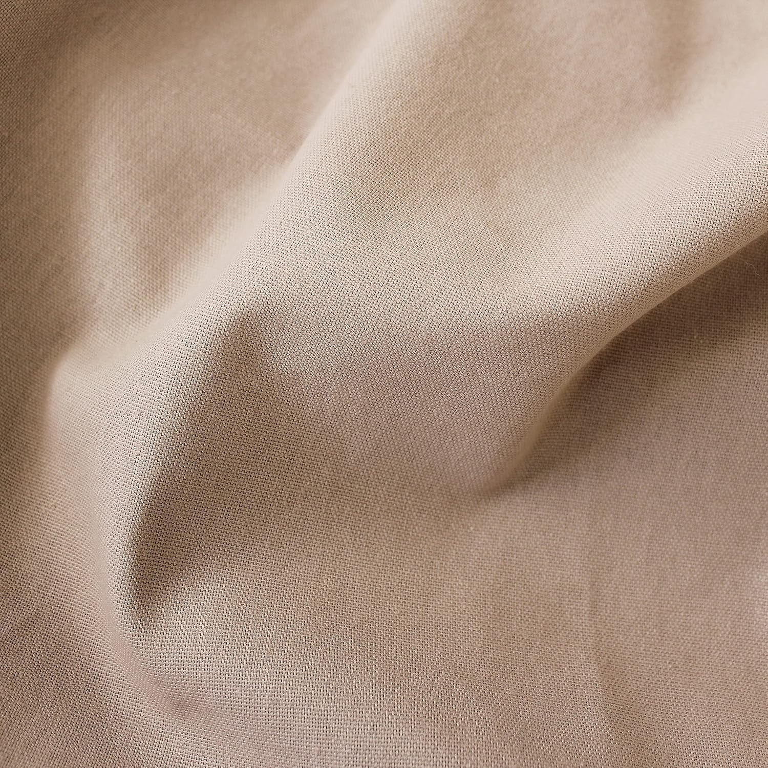 Enjoy Home Deken, Beige, Naturel, Met 4 Jute Pompons, 90 X 190 Cm, 100% Katoen, Oeko-Tex Gecertificeerd, Panama Collectie Naty Shop Dekens en Quilts