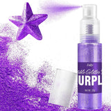 Eetbare glitterspray - 22G Eetbare glitter, eetbaar glitterpoeder voor drankjes, taartdecoraties, macarons - Voedselkleuring glitterpoeder, eetbare glitter voor cocktails, muffins (roze)