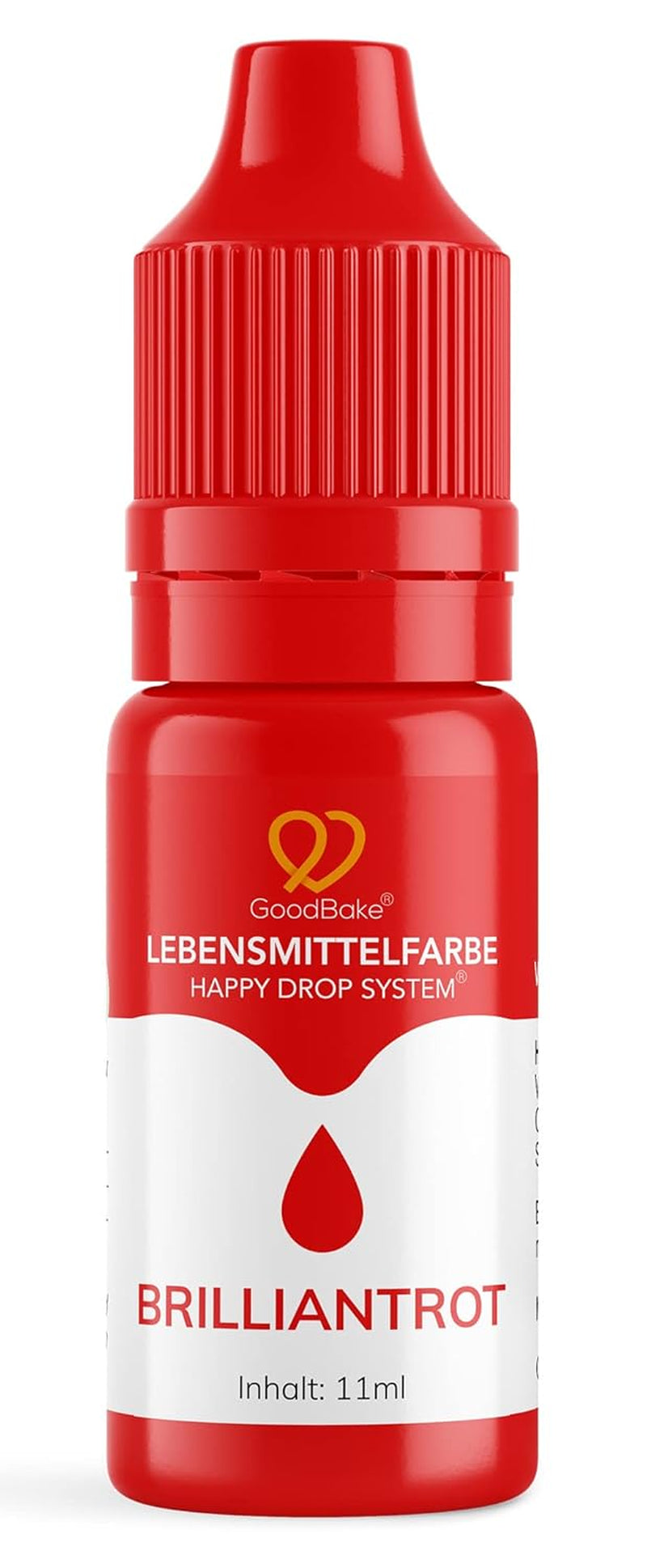 Goodbake roze kleurstof (11 ml) - Intense kleurstof - Zeer geconcentreerde kleur - Voor het kleuren van taarten, fondant, botercrème, drankjes, slijm en vele andere artikelen. 100% veganistisch