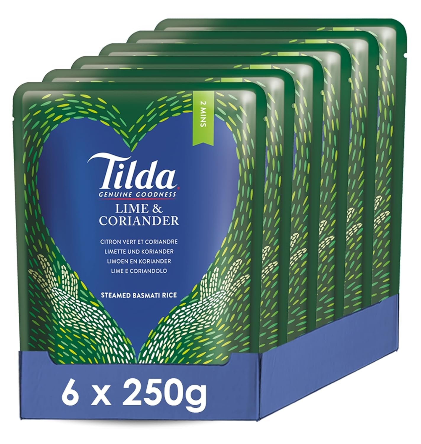 Tilda Limoen en Koriander 6x 250g