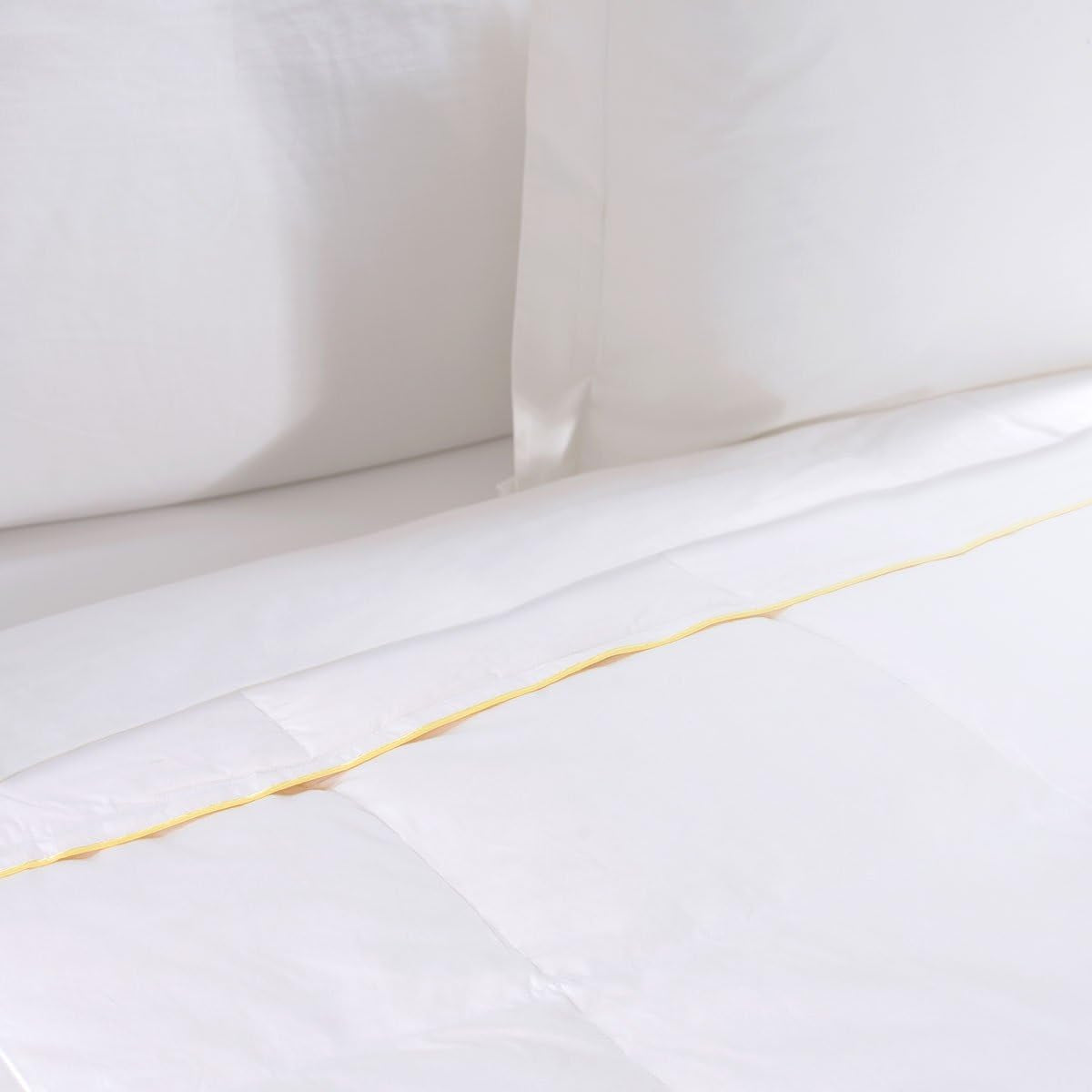 Sancarlos - Vivaldi, dekbed 4 seizoenen gemaakt van ganzendons, 180 + 120 G/M², 220 X 220 Cm, wit (wit) Dekbedden en quilts Naty Shop