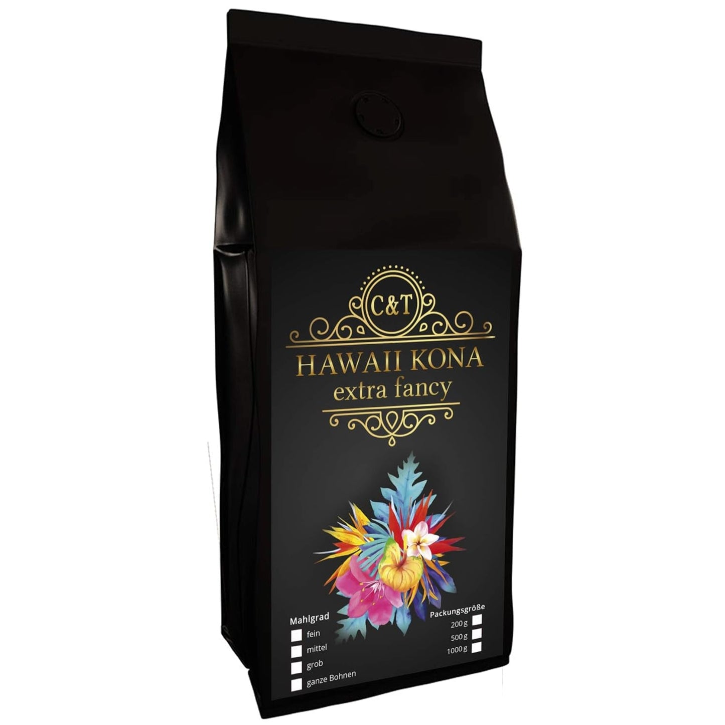 C&T Hawaii Kona Kaffee | 200g Gemahlen | Bruin goud uit Hawaï - een van de beste Kaffees der Welt
