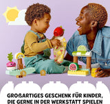 LEGO DUPLO Mijn eerste biologische markt, speelgoedwinkelset voor jongens en meisjes, educatief speelgoed voor peuters vanaf 1,5 jaar, groente- en fruitaccessoires 10983 Bouwsets Besuche den LEGO-Store