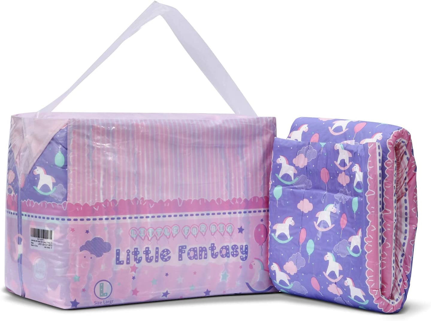 Bedrukte luiers voor volwassenen 5500-5800ml 10 stuks - Small Fantasy (M)