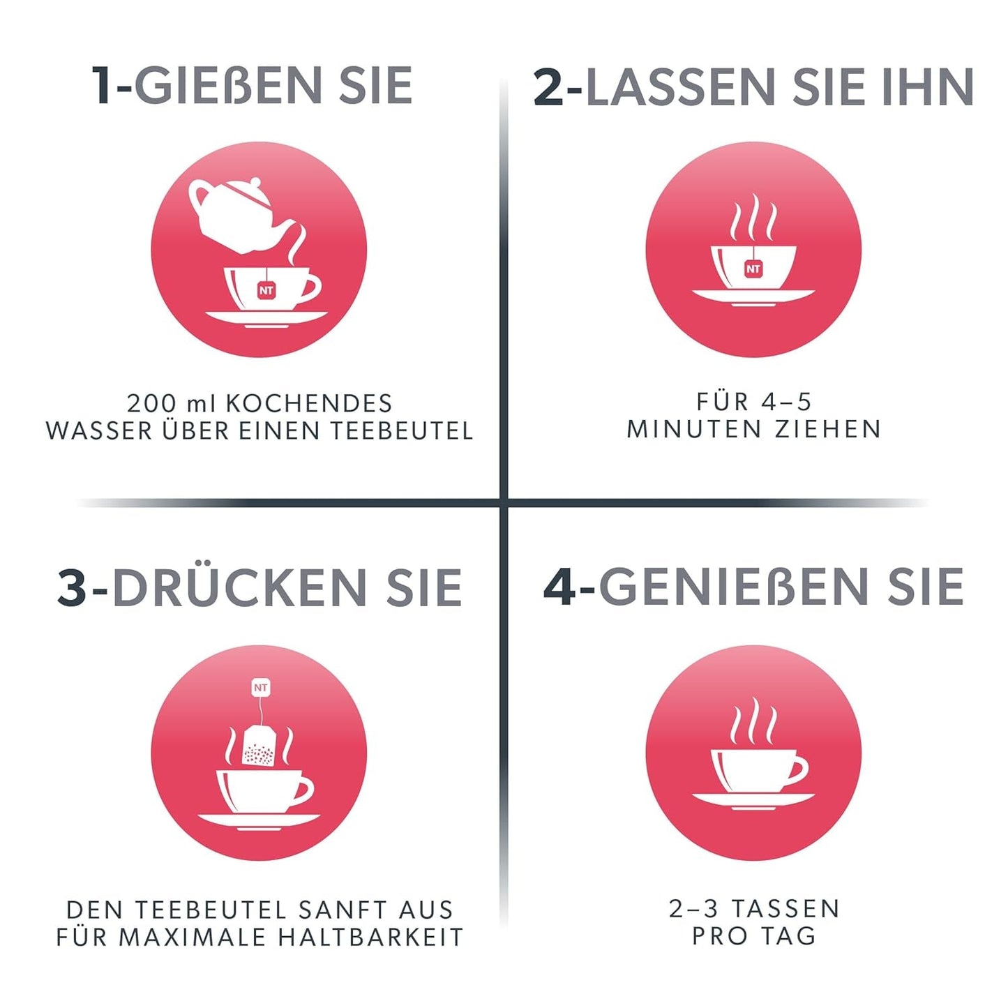 Nutra Thee NUTRALIPID, bloedsuikerbalancerende thee Helpt de bloedsuikerspiegel op peil te houden, Afslankthee Verbetert de stofwisseling en kan de eetlust onderdrukken, 20 herbruikbare theezakjes