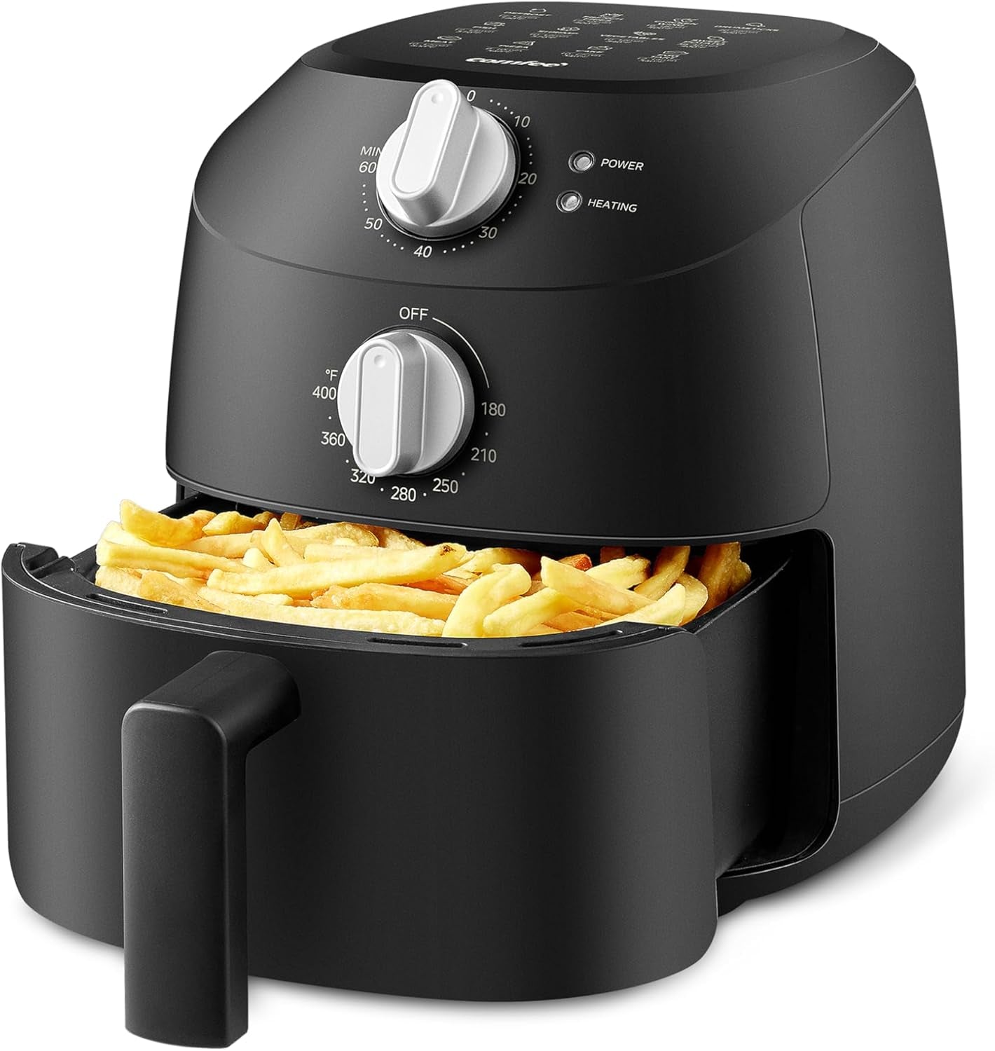 Midea Heteluchtfriteuse 2L, 1150W Airfryer, olievrij, Heteluchtfriteuse, Automatische uitschakelfunctie Huishoudelijke apparaten Naty Shop 2L