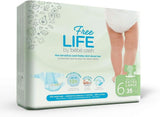 Freelife Baby Cash Luier, Größe 6 (18 Kg en +), 1 X 35 = 35 Luier Naty Shop