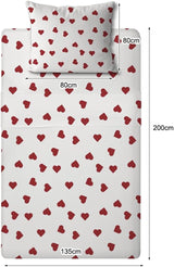 Kinderbeddengoed, microvezel polyester Beddengoed - kinderen Naty Shop