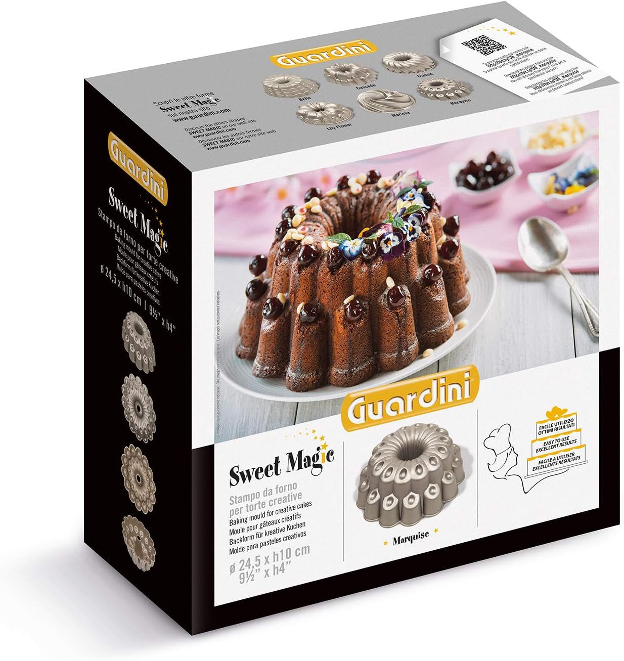 Sweet Magic Backform, Stahl Mallen en bakplaten Naty Shop