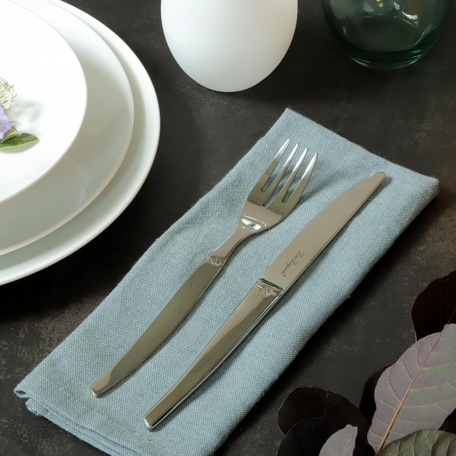 JET bestekset, tafelbestek, 6 personen, 24-delig Kitchen Naty Shop