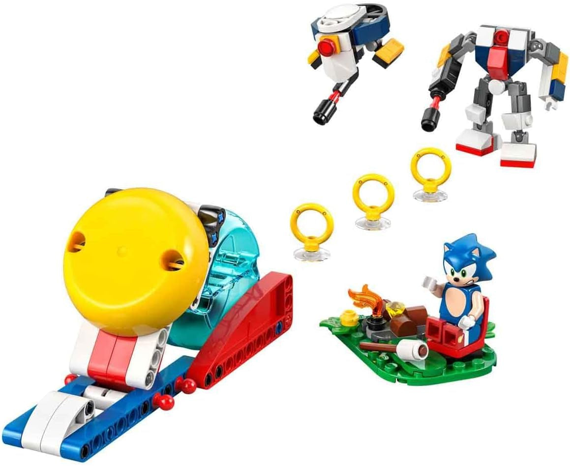 LEGO Sonic the Hedgehog Sonics confrontatie bij het kampvuur Spelspeelgoed voor kinderen en videogamefans Bouwset voor jongens en meisjes 7 jaar oude avonturenset Verzamelbaar 77001 Bouwsets Beuche in LEGO-Store