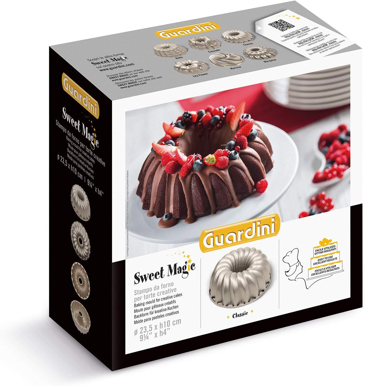 Sweet Magic Backform, Stahl Mallen en bakplaten Naty Shop