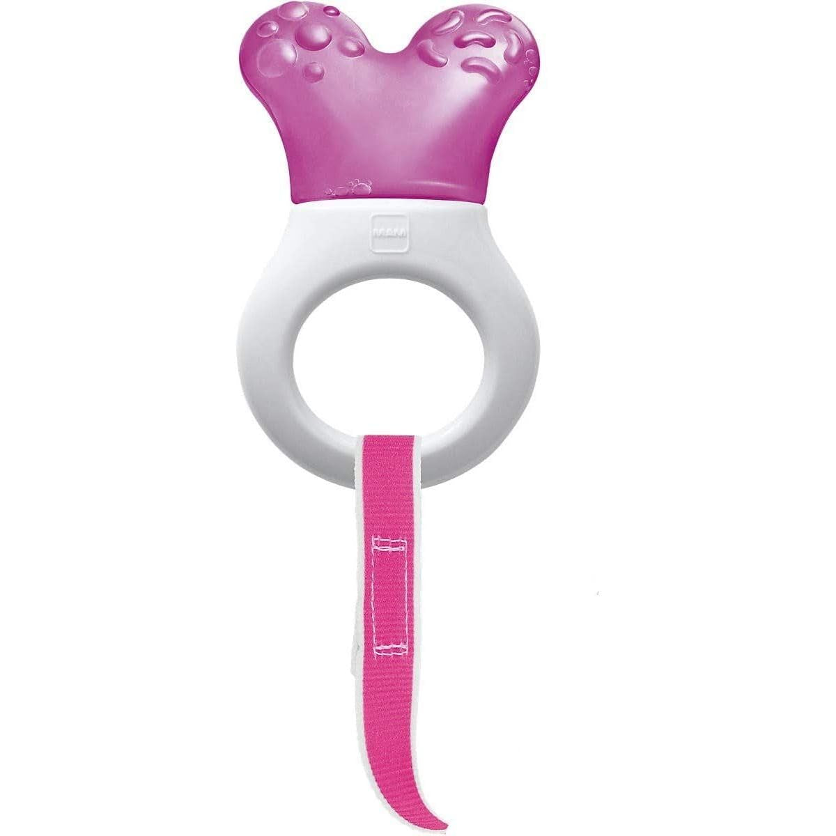 MAM Mini Cooler & Clip, Tandenstokers & Clip, Bijtring, Roze