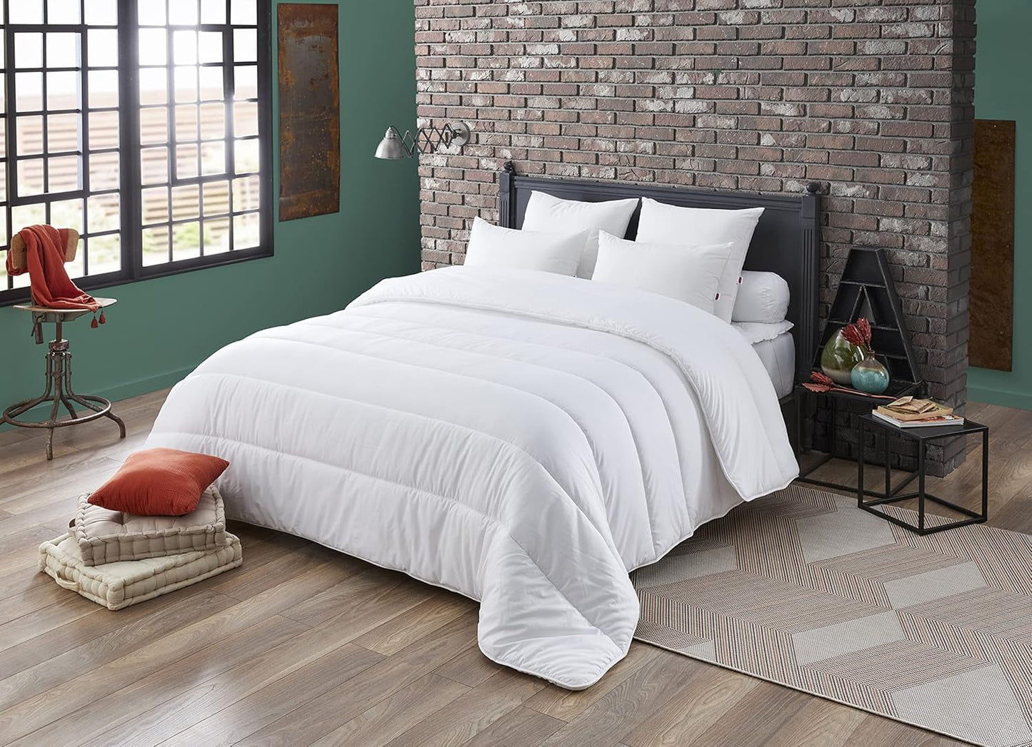 DODO Couette dekbed Arizona, licht, polyester, wit, 140/200 Dekbedden en dekbedden Naty Shop 140/200
