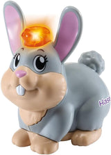 Vtech Tip Tap Babydieren - Konijn - Interactief speelgoed met licht en muziek voor fantasierijk rollenspel - Voor 1-5 jaar oud babyspeelgoed Naty Shop Standaardtitel