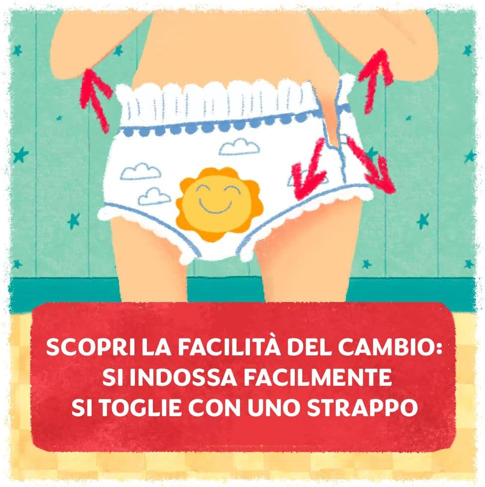 Pampers Sole e Luna Maxi luier, maat 4 (8-15 kg), 60 luiers