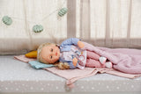 BABY born Sophia Rose - zachte pop van 36 cm - Pop met hoogwaardig blond haar en slaperige ogen - Geschikt voor kinderen vanaf 1 jaar